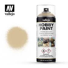 Vallejo Spray Primer: Hobby Paint -  Basic Aerosol - Bone White